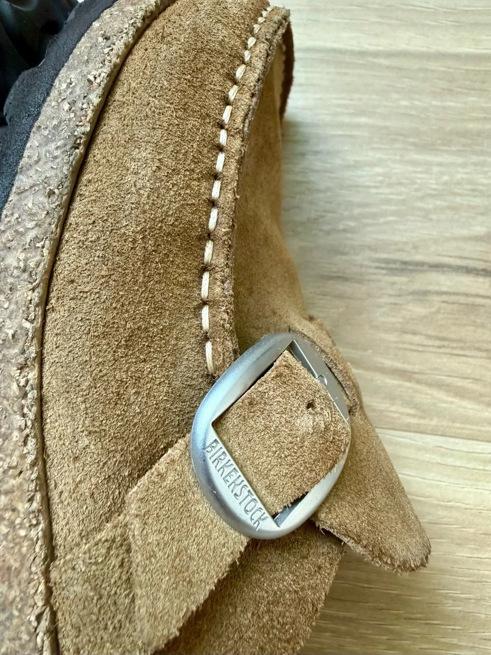 Birkenstock Buckley Suede Leather Clogs – Women’s 38